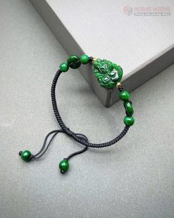 Vòng Cẩm Thạch Sơn Thủy Hồ Ly Chúa Mix Điếu