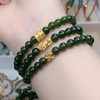 Vòng Ngọc Bích 6li mix Vàng
