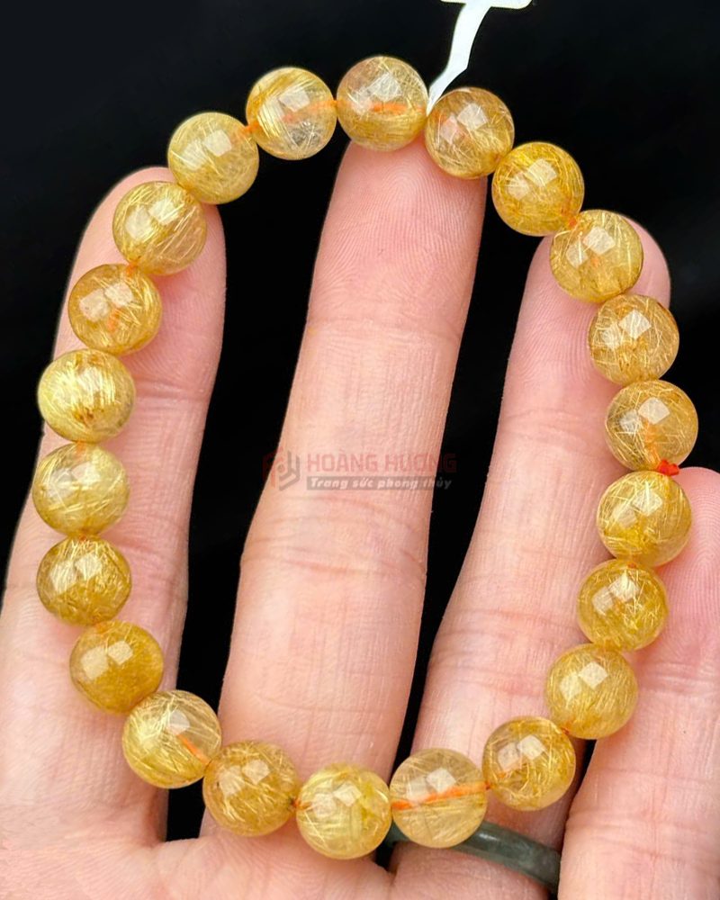 Vòng-Tay-Đá-Thạch-Anh-Tóc-Vàng
