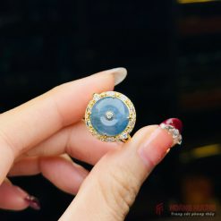 Nhẫn-Đồng-Điếu-Ngọc-Phỉ-Thuý