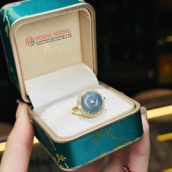 Nhẫn-Đồng-Điếu-Ngọc-Phỉ-Thuý