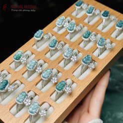 Nhẫn-Hạt-Đậu-Ngọc-Phỉ-Thuý