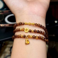 Thạch Anh Tóc Nâu Đồng Trục
