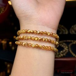 Thạch Anh Tóc Vàng Đồng Trục