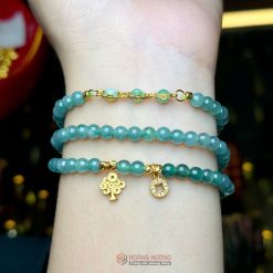 Vòng Lam Ngọc Charm Cây Tài Lộc