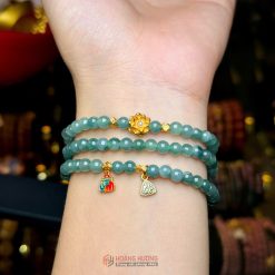 Vòng-Lam-Ngọc-Charm-Hoa-Sen