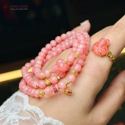Vòng Mã Não Hoa Anh Đào