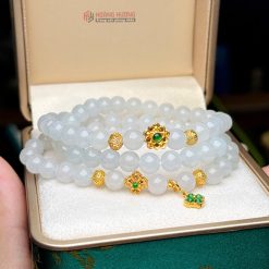 Vòng Ngọc Phỉ Thúy Trắng