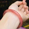 Vòng Tay Đá Thạch Anh Hồng Dâu Tây​