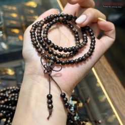 Vòng-Trầm-Hương-Sánh-Chìm-Hạt-Tròn-5Li
