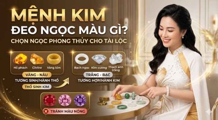 Mệnh Kim Đeo Ngọc Màu Gì